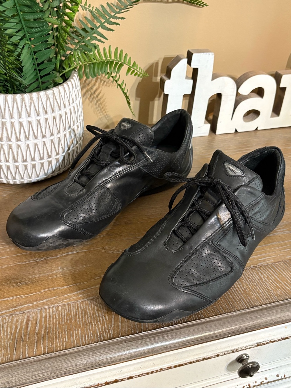 McLaren Men's Leather Shoes Size 11